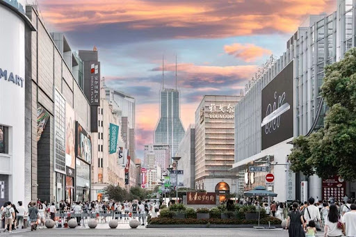 Nanjing Road Pedestrian Street (Cosmetic Zone) -shanghai